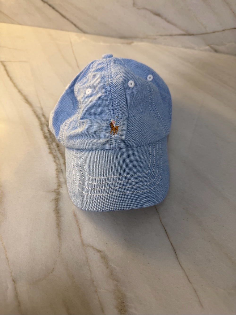 Polo by Ralph Lauren Baby Blue Kids Polo Baseball Cap